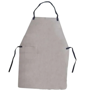 delantal de carnaza industrial para soldadura y protección laboral